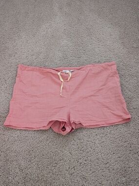 Red Gingham Lounge Shorts